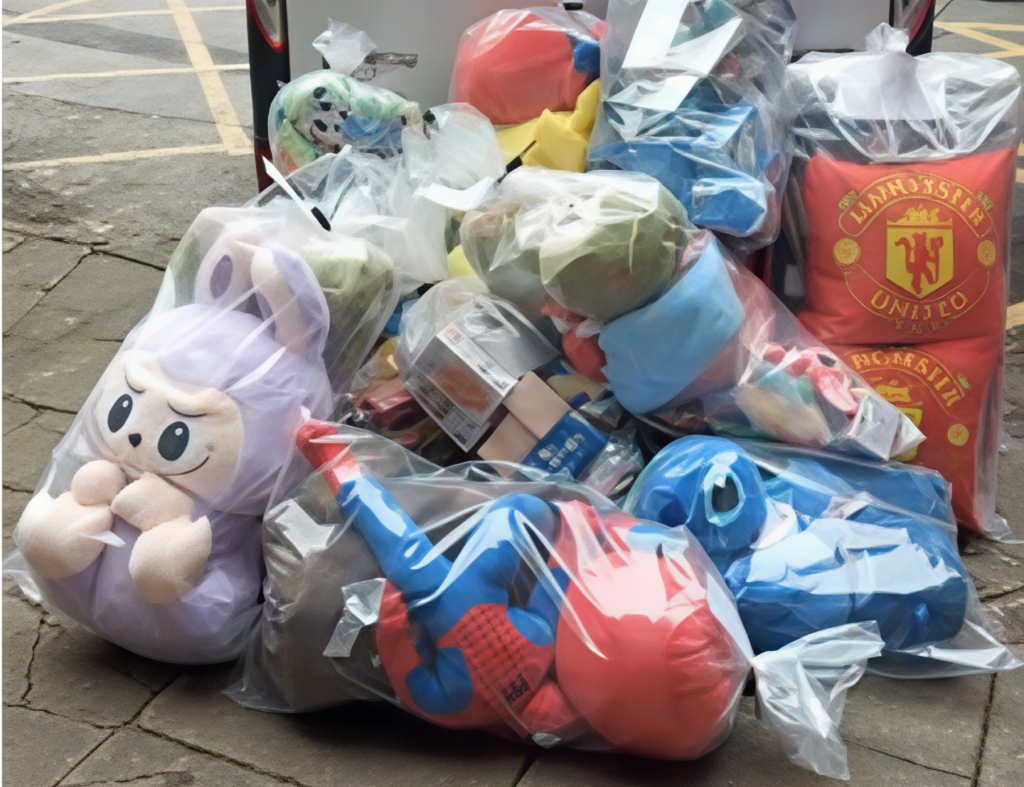 Bags of fake and unsafe toys seized in Salford