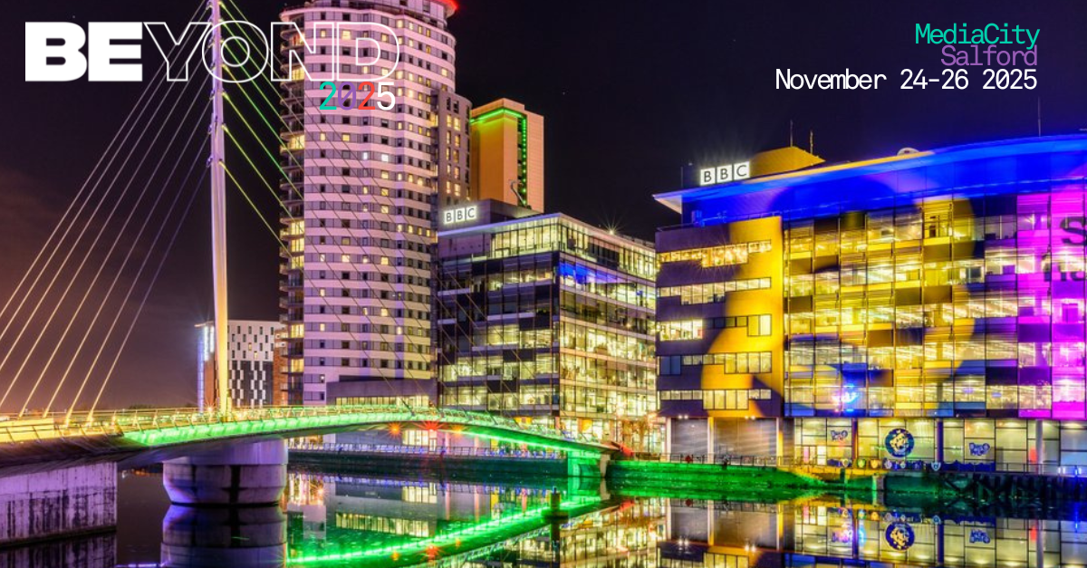 Media City at night