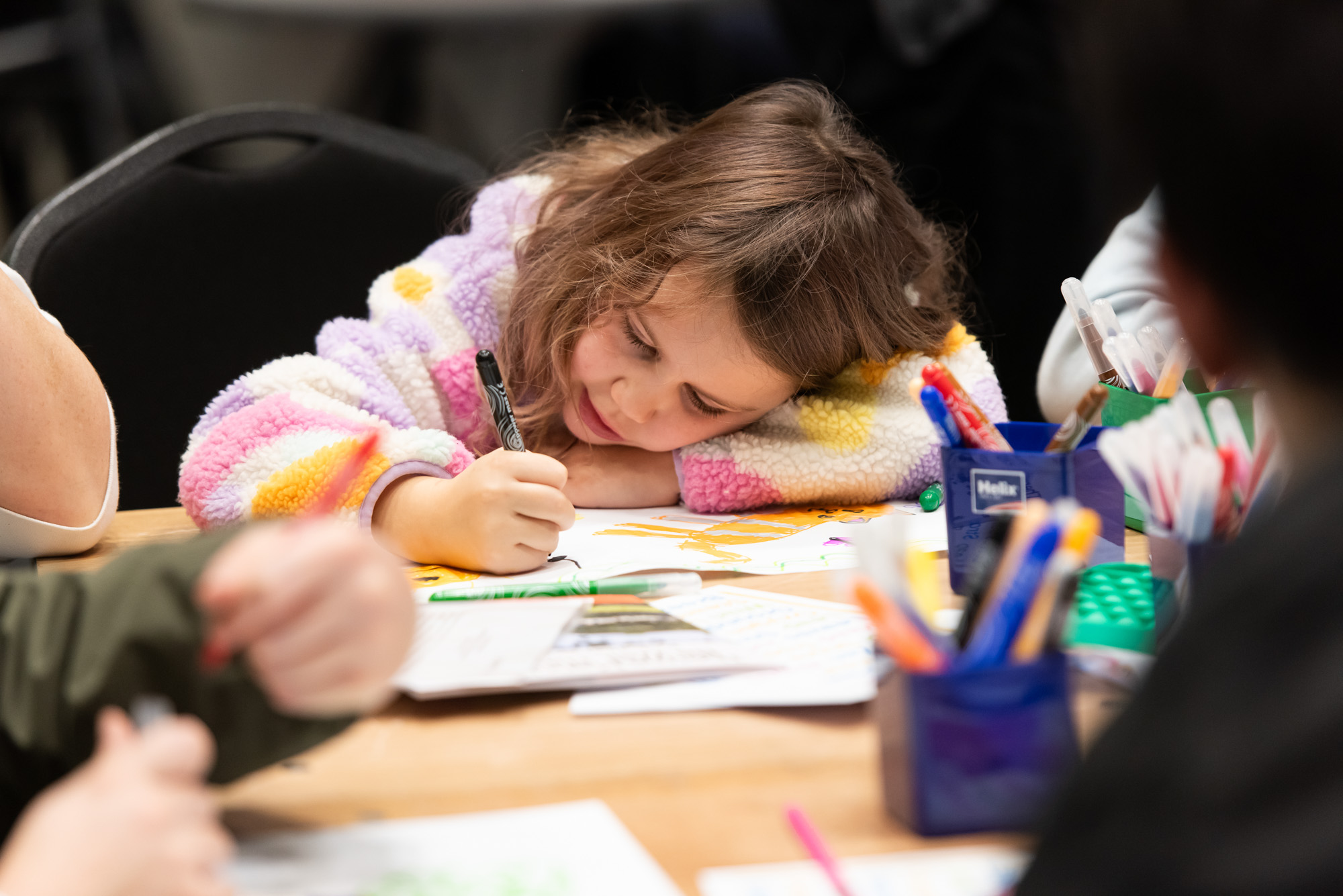 'Artists of the Future’ Workshops at Manchester Art Fair. Photographer: Sara Porter at Sara Porter Photography