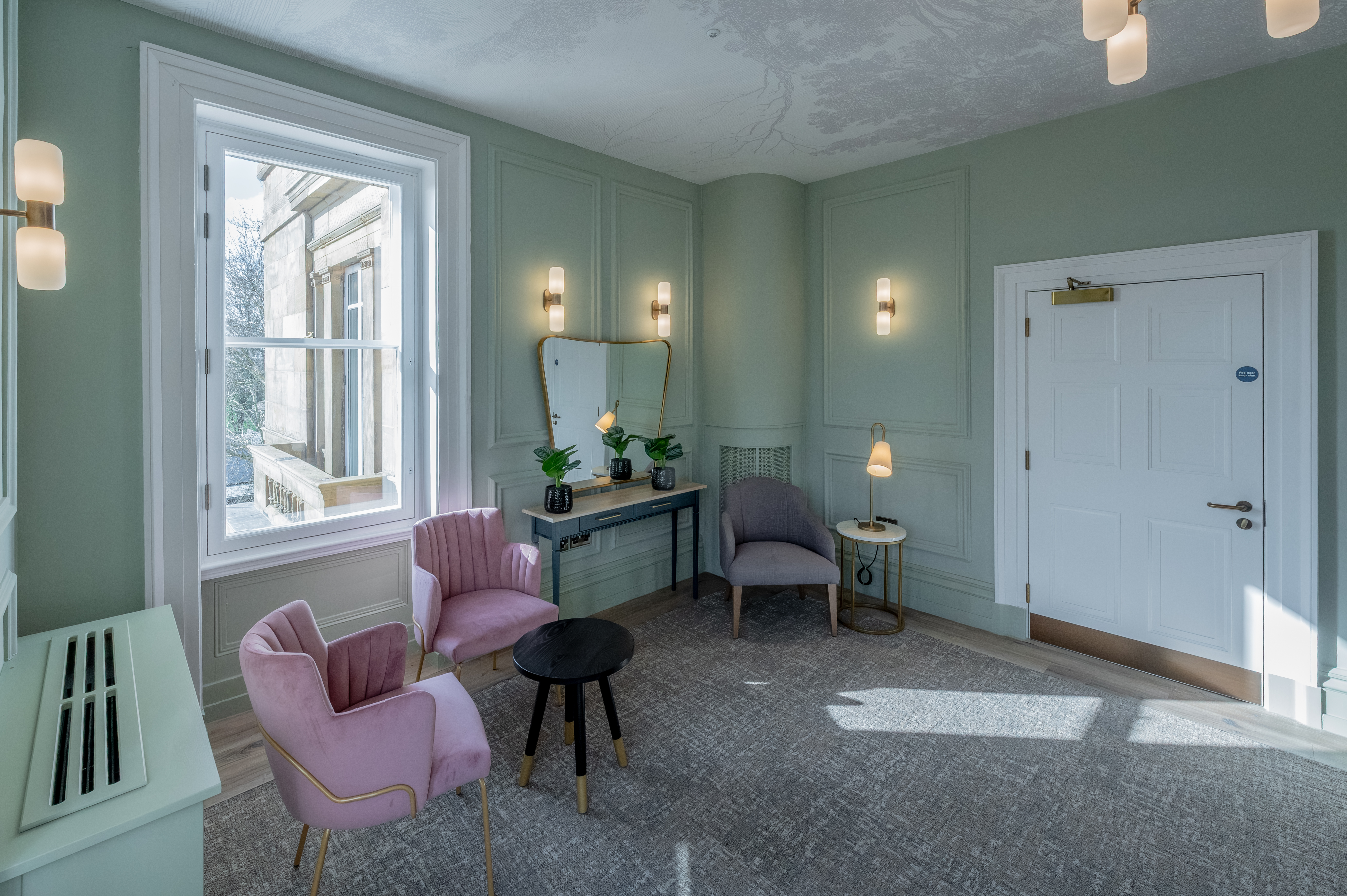 The Olive Room at Buile Hill Mansion