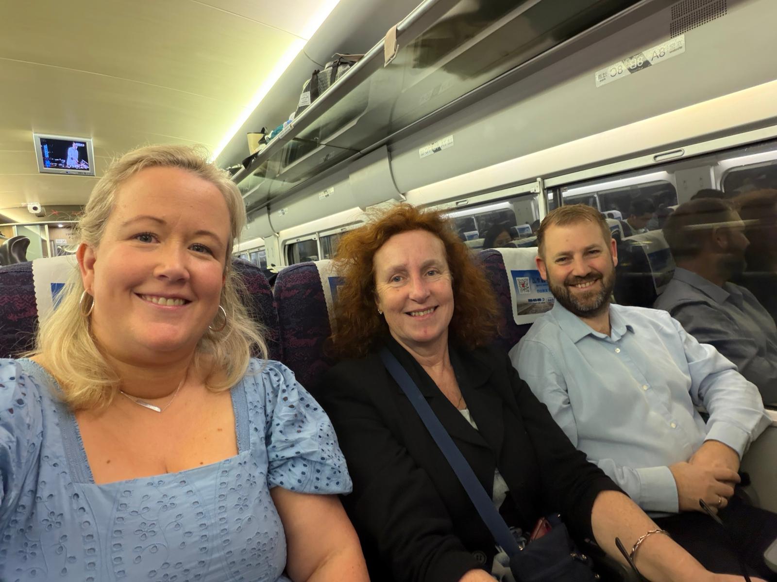 Headteachers Rachel Gallagher, Sara Walker and Michael Earnshaw