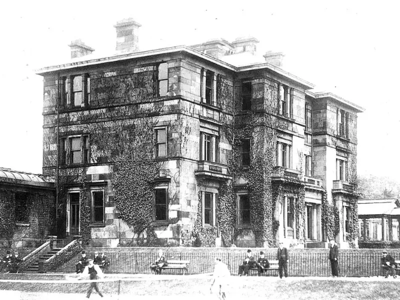 Buile Hill Mansion a historic photograph