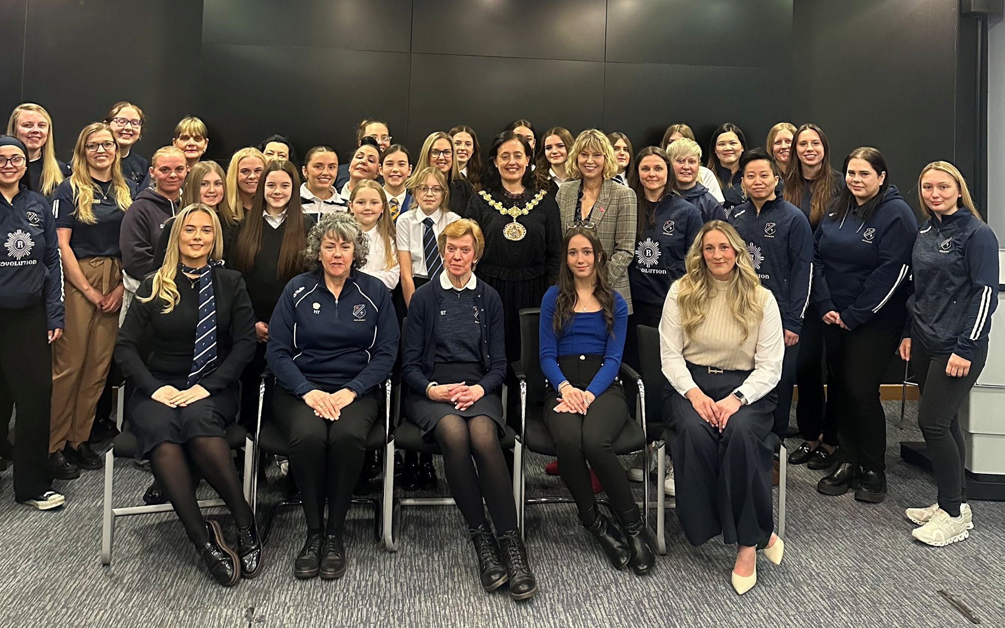 Eccles RFC - group shot women's team