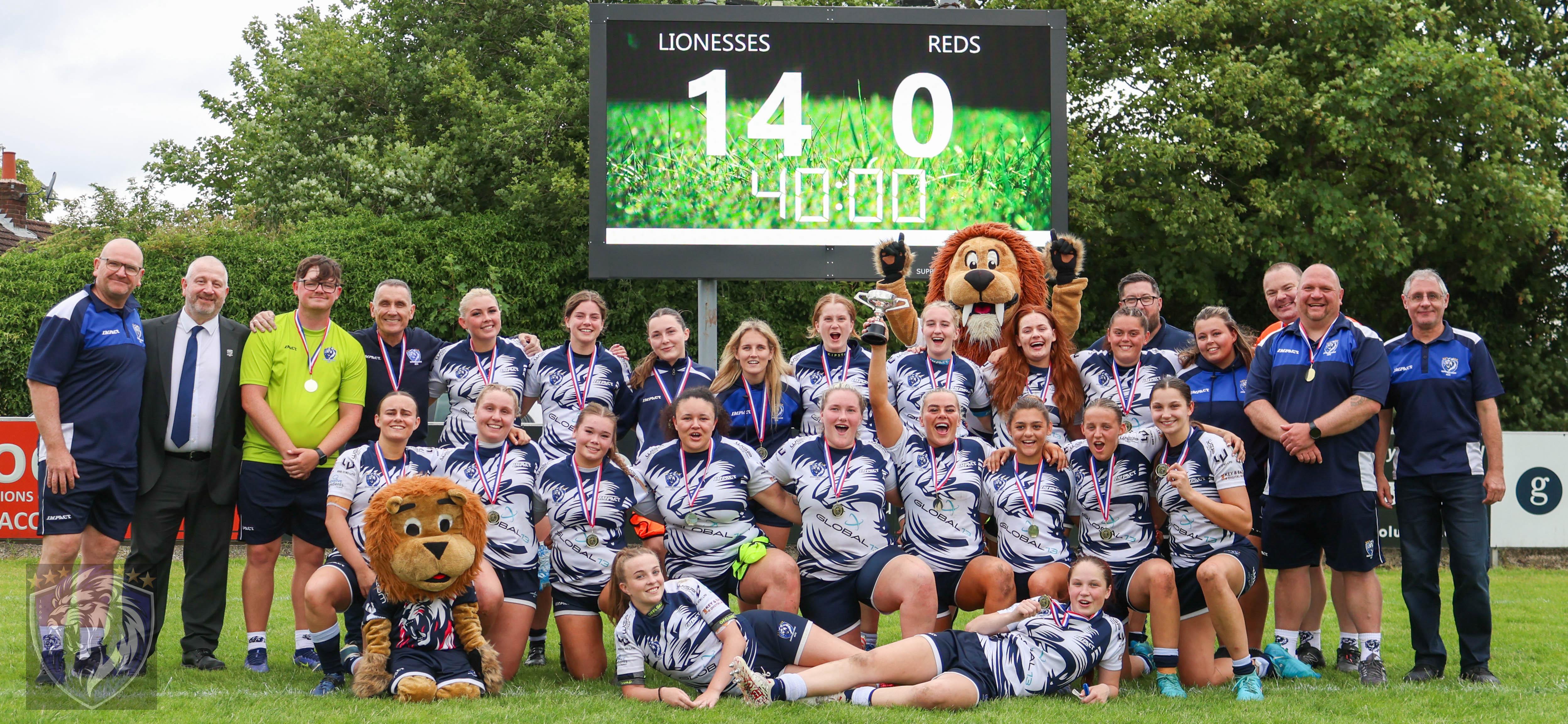 Salford Red Devils Women and Swinton Lionesses on Sunday 15 June with a 14-0 victory to Swinton Lionesses in a competitive game