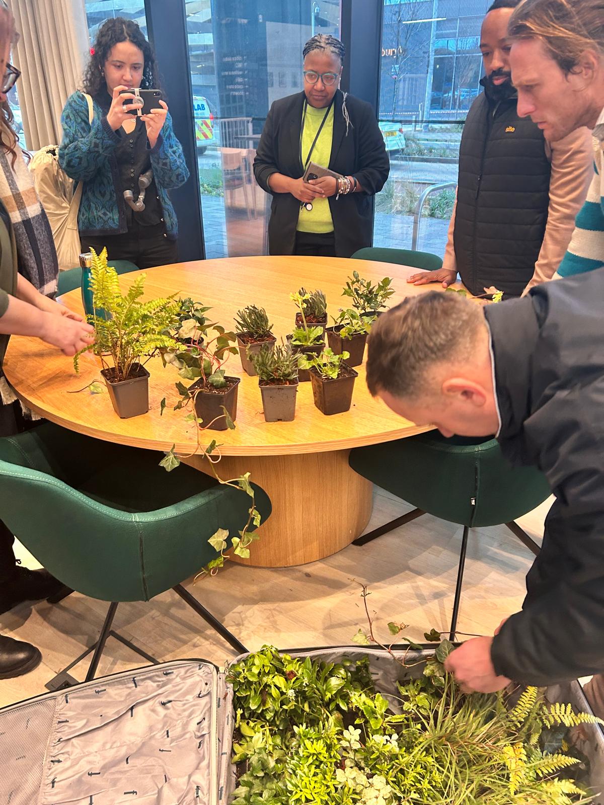 People at Planet 100 launch