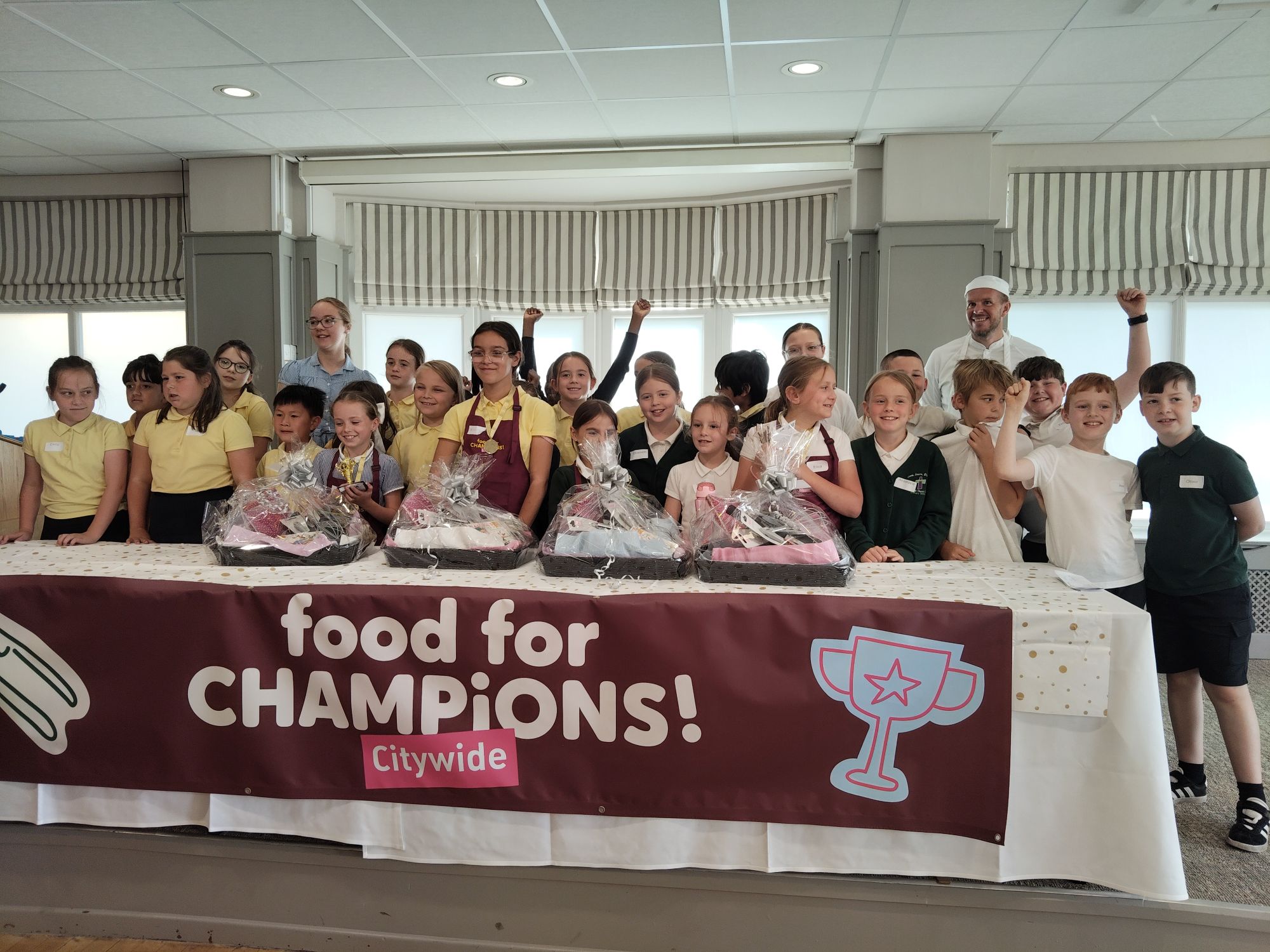 Year 4 and Year 5 pupils from Christ Church CofE Primary School, Eccles, and St Mary’s CofE Primary School, Cadishead